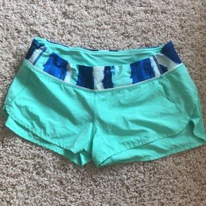 Lululemon speed shorts